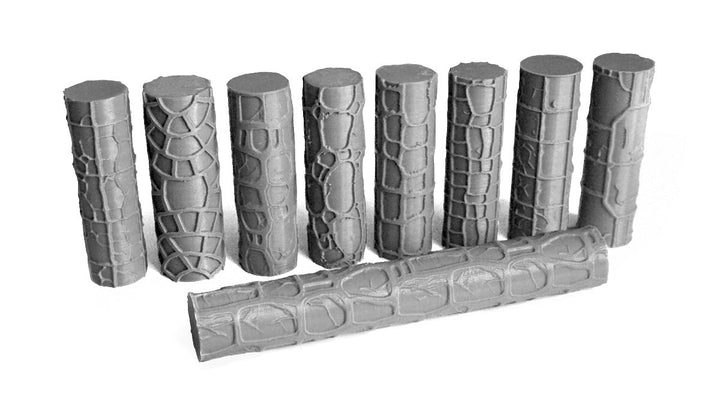 3D printed Clay Texture Rollers for terrain building - 47 Styles - Mini Megastore