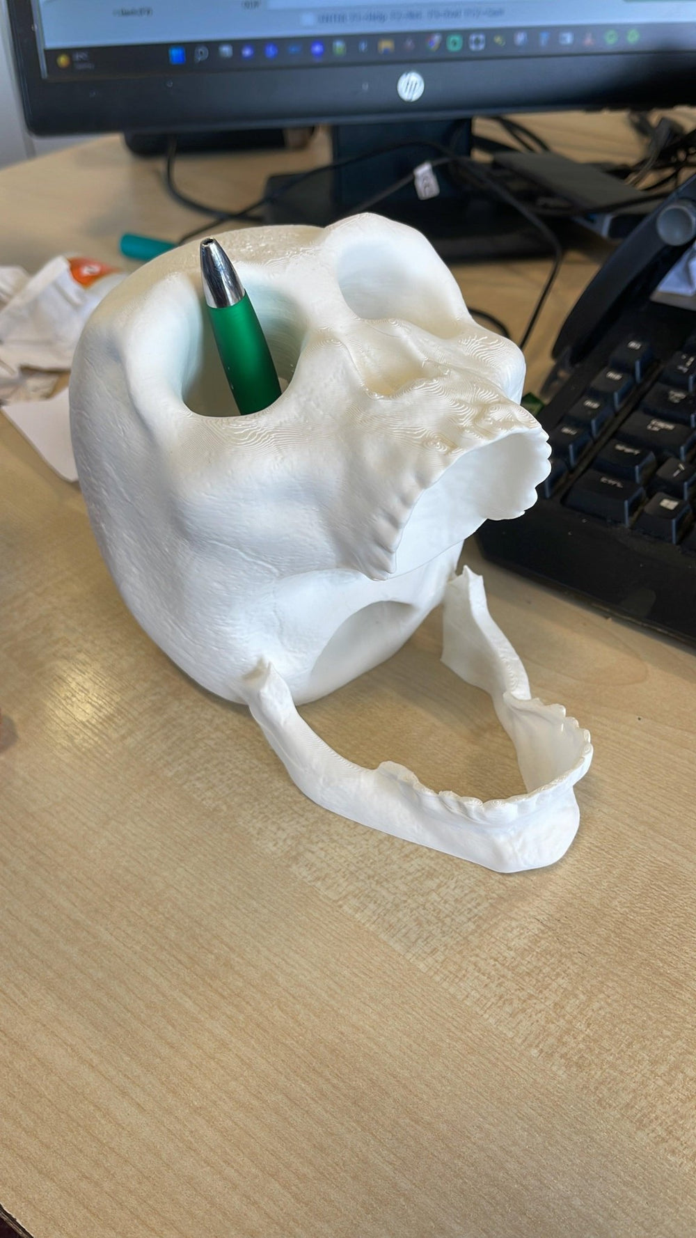 3D printed Skull Dice Tower - Mini Megastore