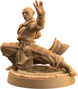 Ki Master - Human Monk Miniatures - Mini Megastore