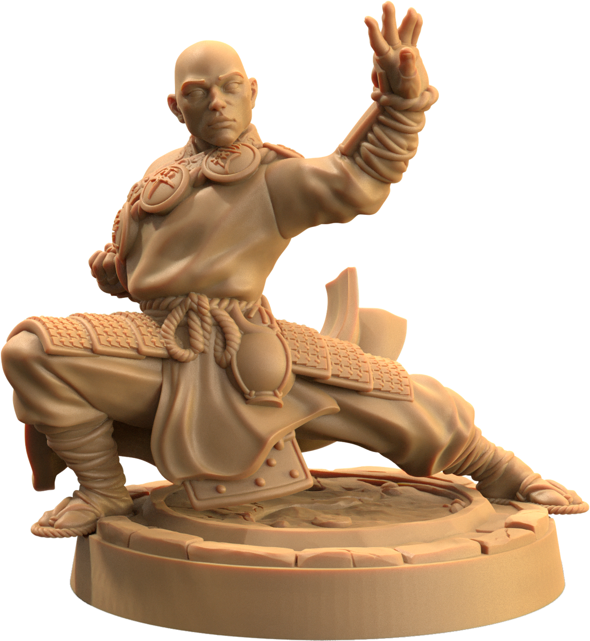 Ki Master - Human Monk Miniatures - Mini Megastore