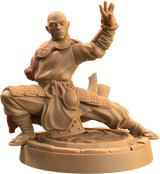 Ki Master - Human Monk Miniatures - Mini Megastore