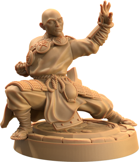 Ki Master - Human Monk Miniatures - Mini Megastore