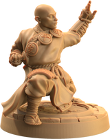 Ki Master - Human Monk Miniatures - Mini Megastore