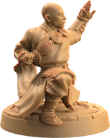 Ki Master - Human Monk Miniatures - Mini Megastore