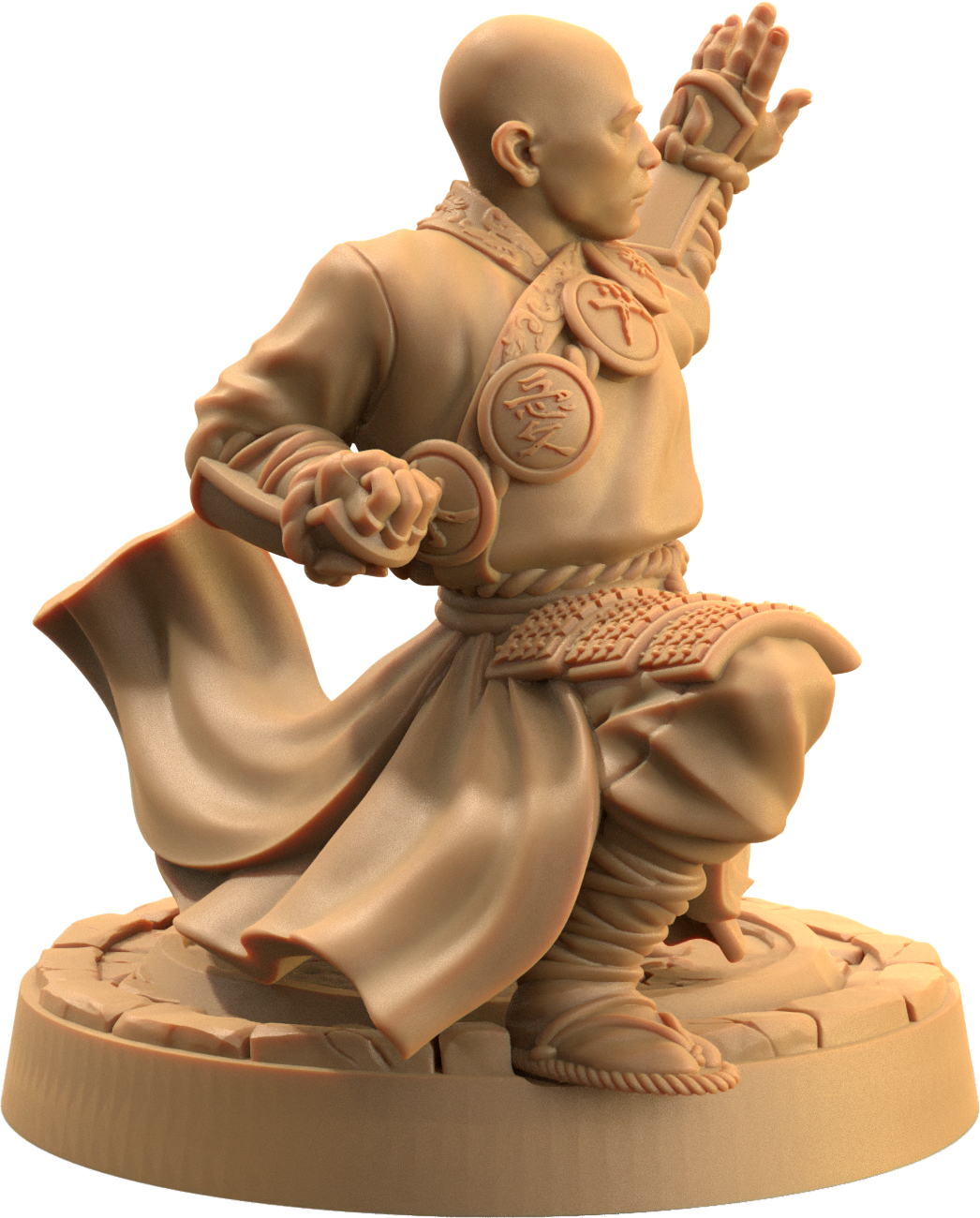 Ki Master - Human Monk Miniatures - Mini Megastore