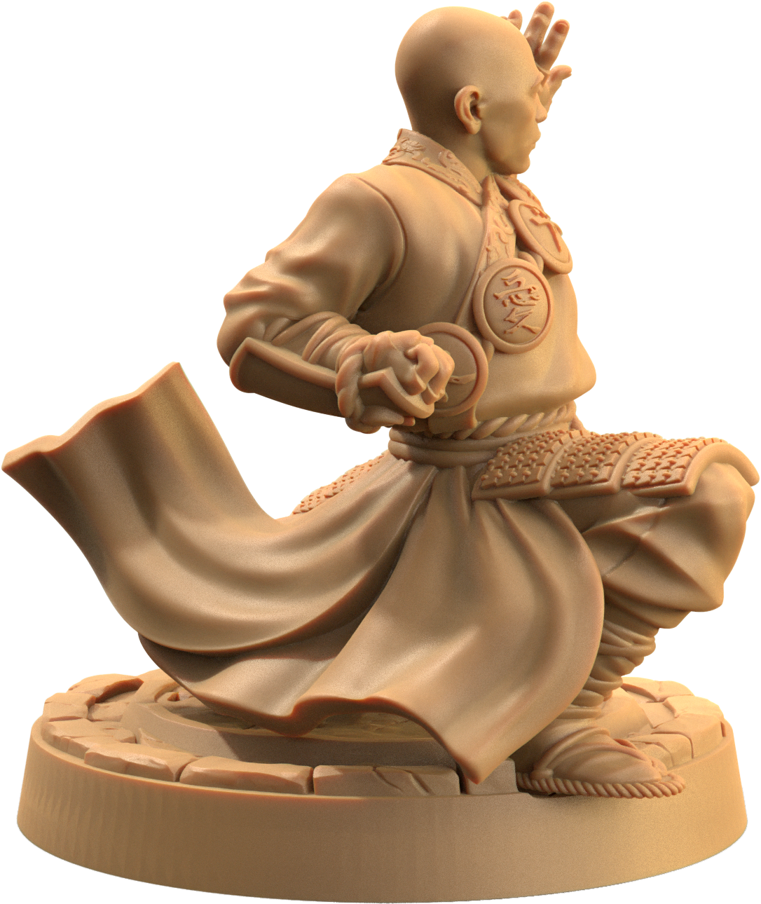 Ki Master - Human Monk Miniatures - Mini Megastore