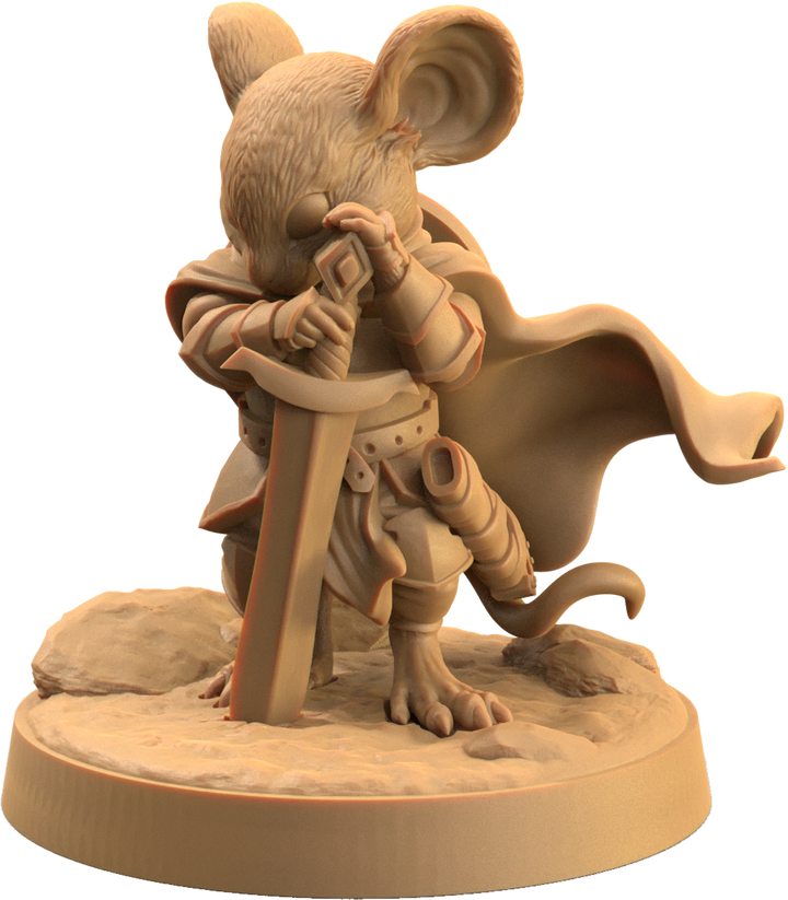 The Protectors - Mouse Folk Fighter Miniatures