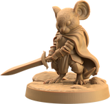 The Protectors - Mouse Folk Fighter Miniatures - Mini Megastore