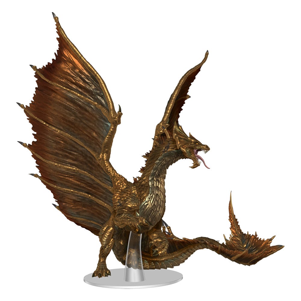 Adult Brass Dragon Icons of the Realms prepainted Miniature - Mini Megastore