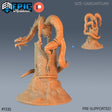 Ancient Frost Wyrm & Tower Miniature - Mini Megastore