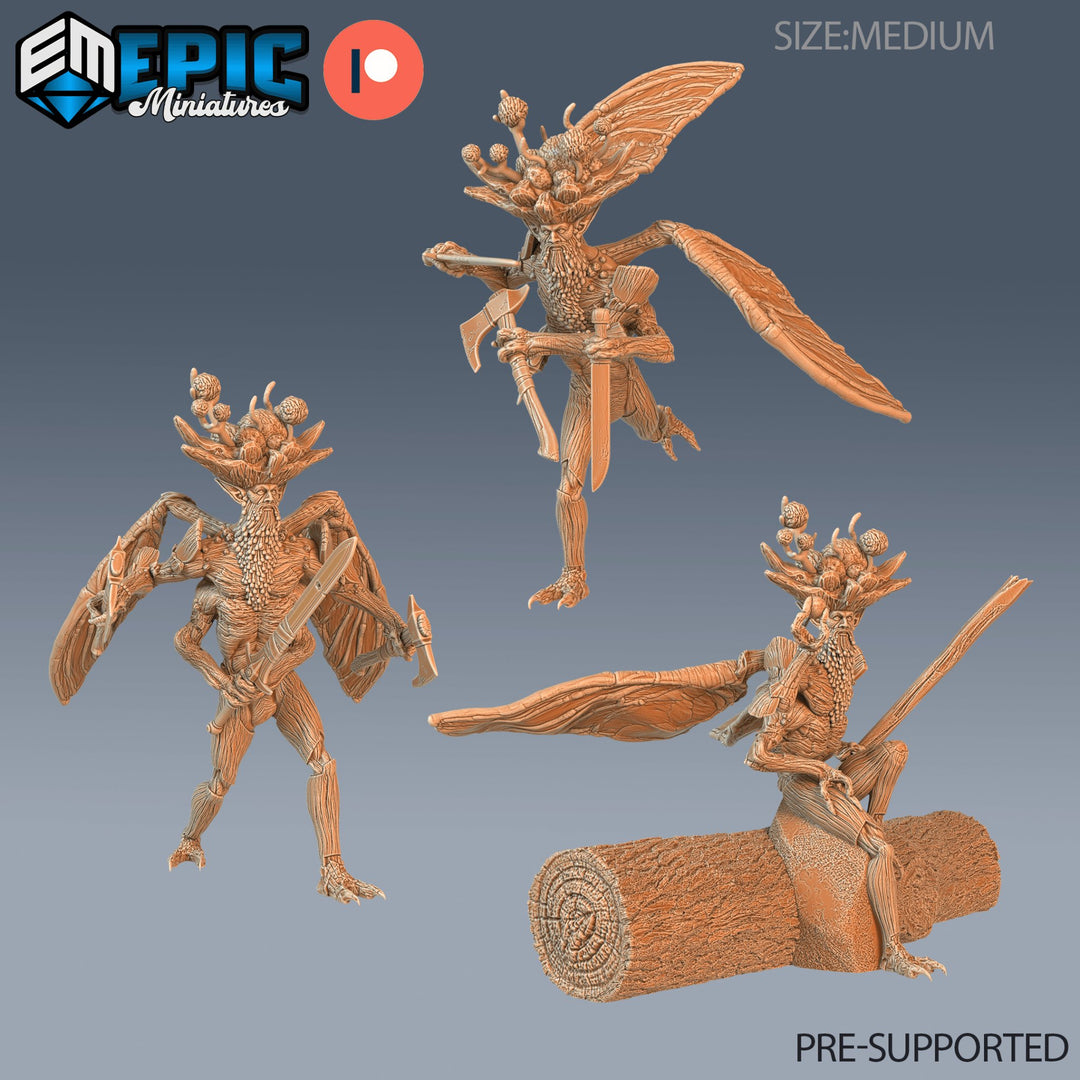 Ancient Spore / Myconoid Druid Miniature - Mini Megastore