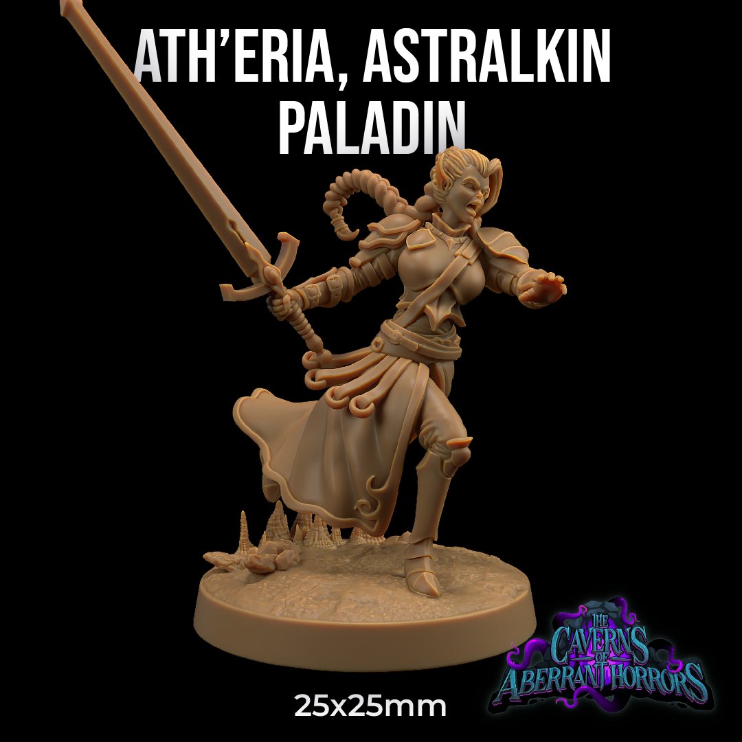 Ath'eria, Astralkin / Gith Paladin Miniature - Mini Megastore