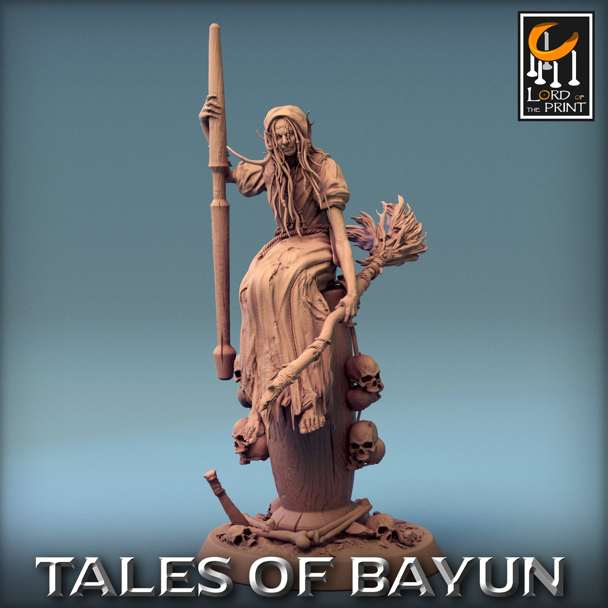 Baba yaga Hag Miniature - Mini Megastore