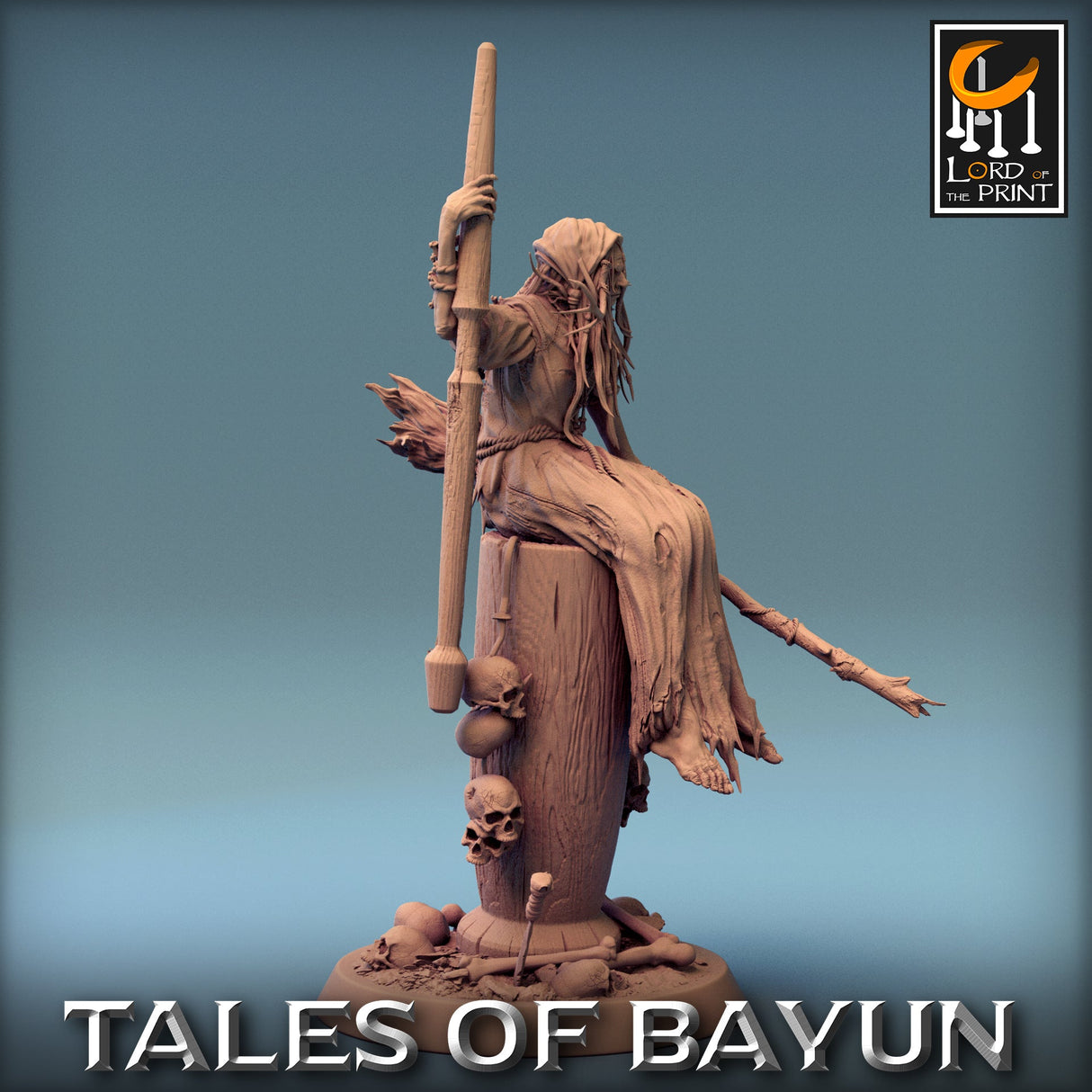 Baba yaga Hag Miniature - Mini Megastore