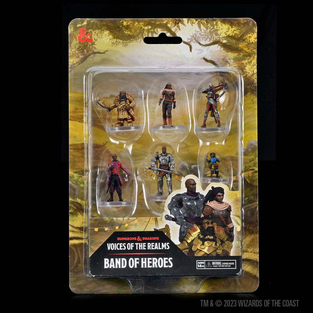 Band of Heroes: Voices of the Realms Prepainted Miniatures - Mini Megastore