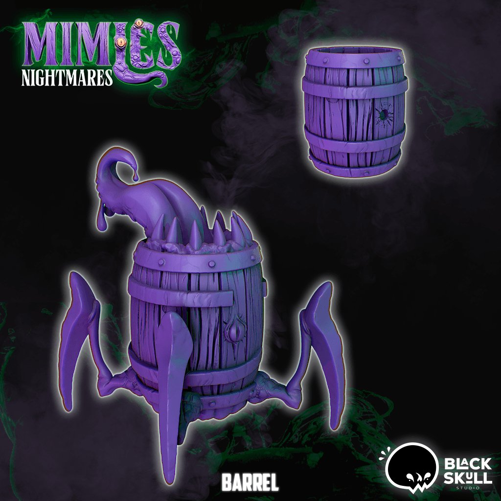 Barrel Mimic Miniature - Mini Megastore