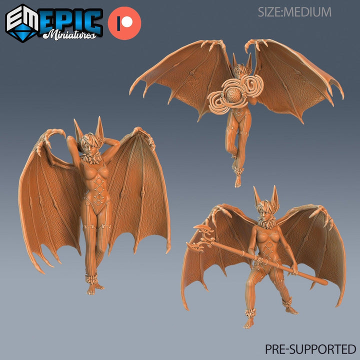 Bat Succubus Miniature - Mini Megastore