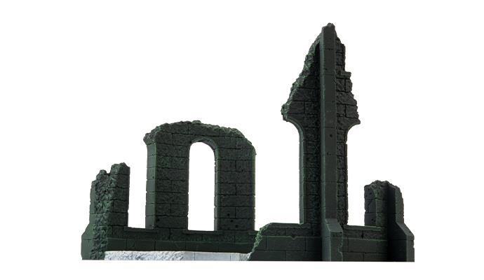 Battlefield in a Box - Gothic Battlefields: Crumbling Remnants - Malachite - Mini Megastore