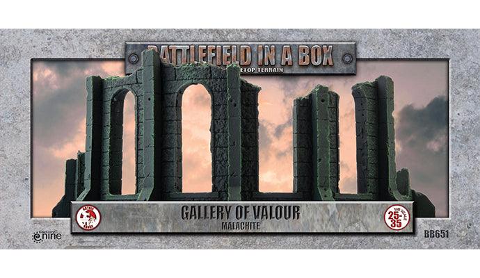 Battlefield in a Box - Gothic Battlefields: Gallery of Valour - Malachite - Mini Megastore