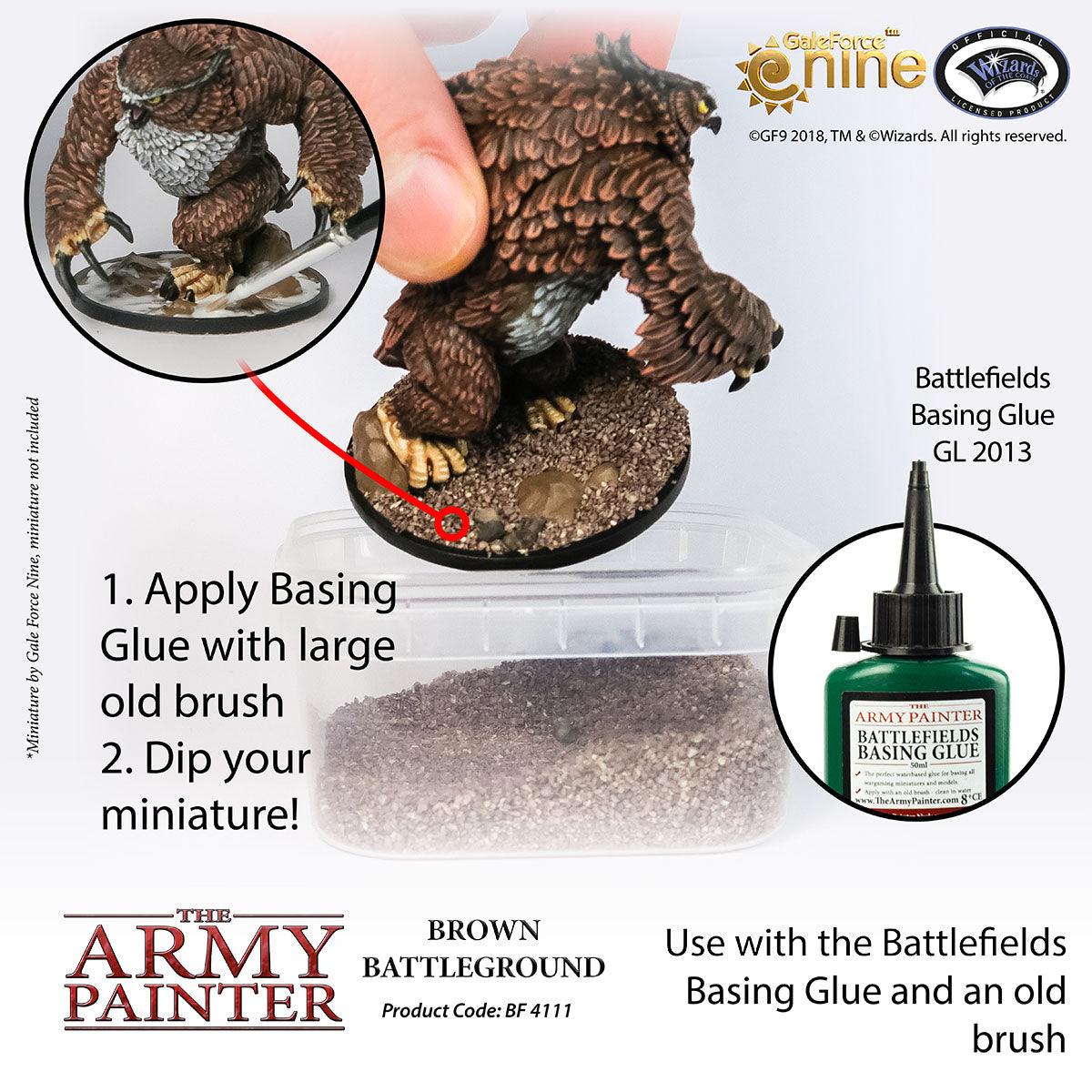 Battlefields: Brown Battleground basing - Mini Megastore