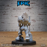 Bearded Female Dwarf Miniatures - Mini Megastore