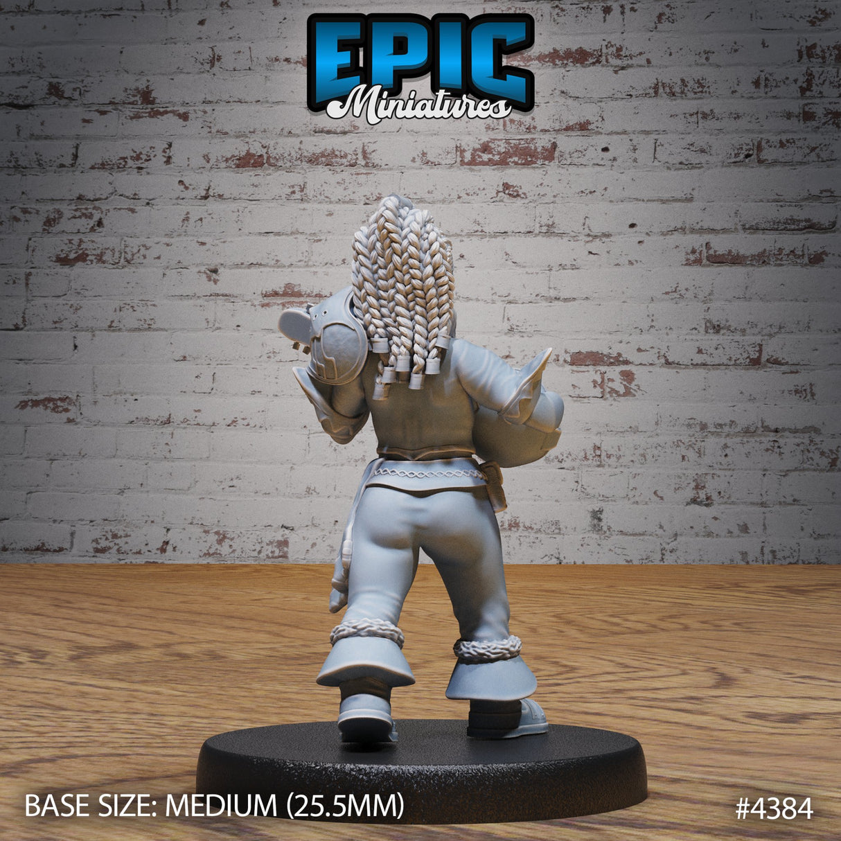 Bearded Female Dwarf Miniatures - Mini Megastore