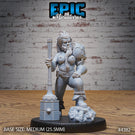 Bearded Female Dwarf Miniatures - Mini Megastore