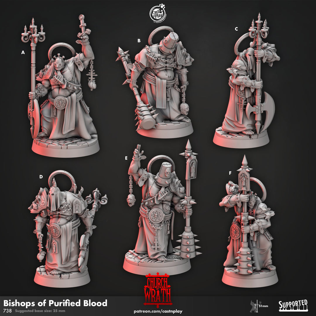 Bishops of Purified Blood Miniature - Mini Megastore