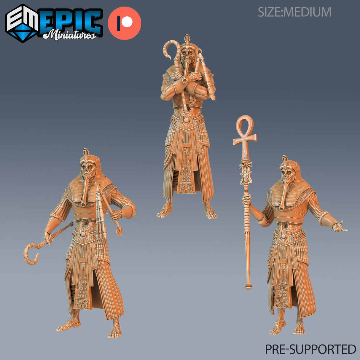 Black Pharaoh Miniature - Mini Megastore