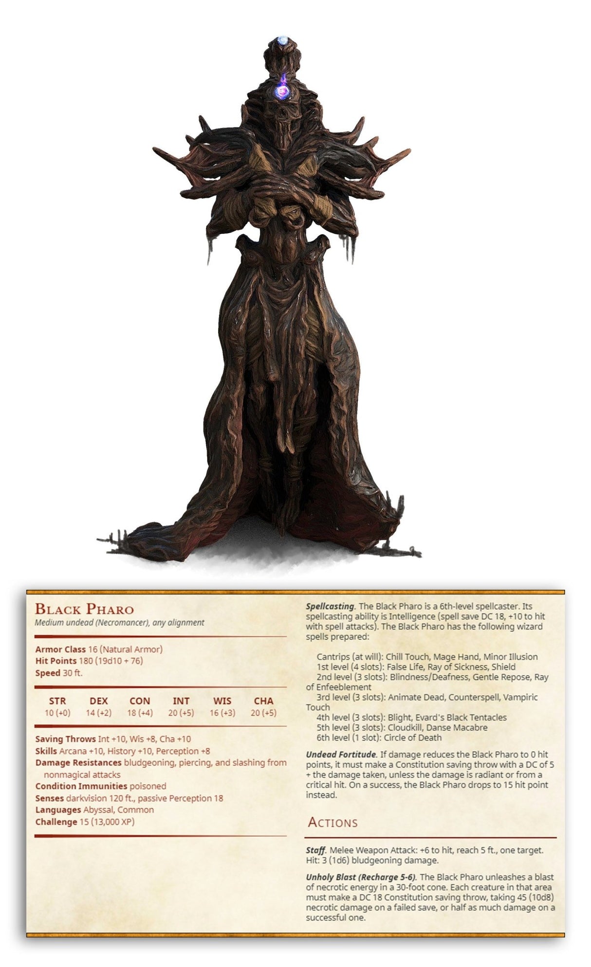 Black Pharo Miniature - Mini Megastore