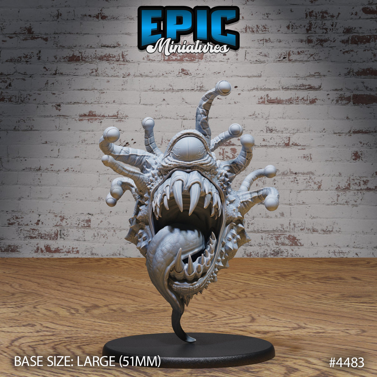 Blinded Eye Tyrant / Beholder Miniature - Mini Megastore
