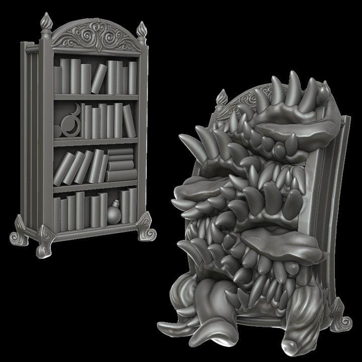 Bookcase Mimic Miniature - Mini Megastore
