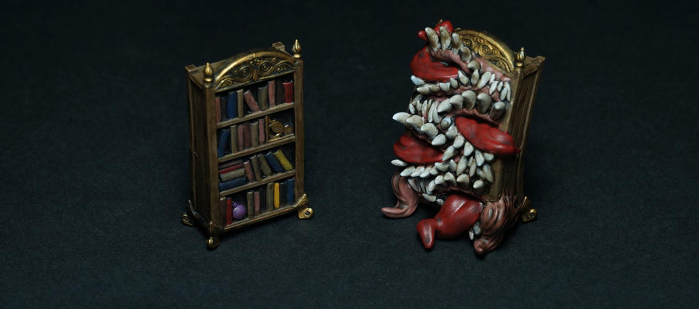 Bookcase Mimic Miniature - Mini Megastore
