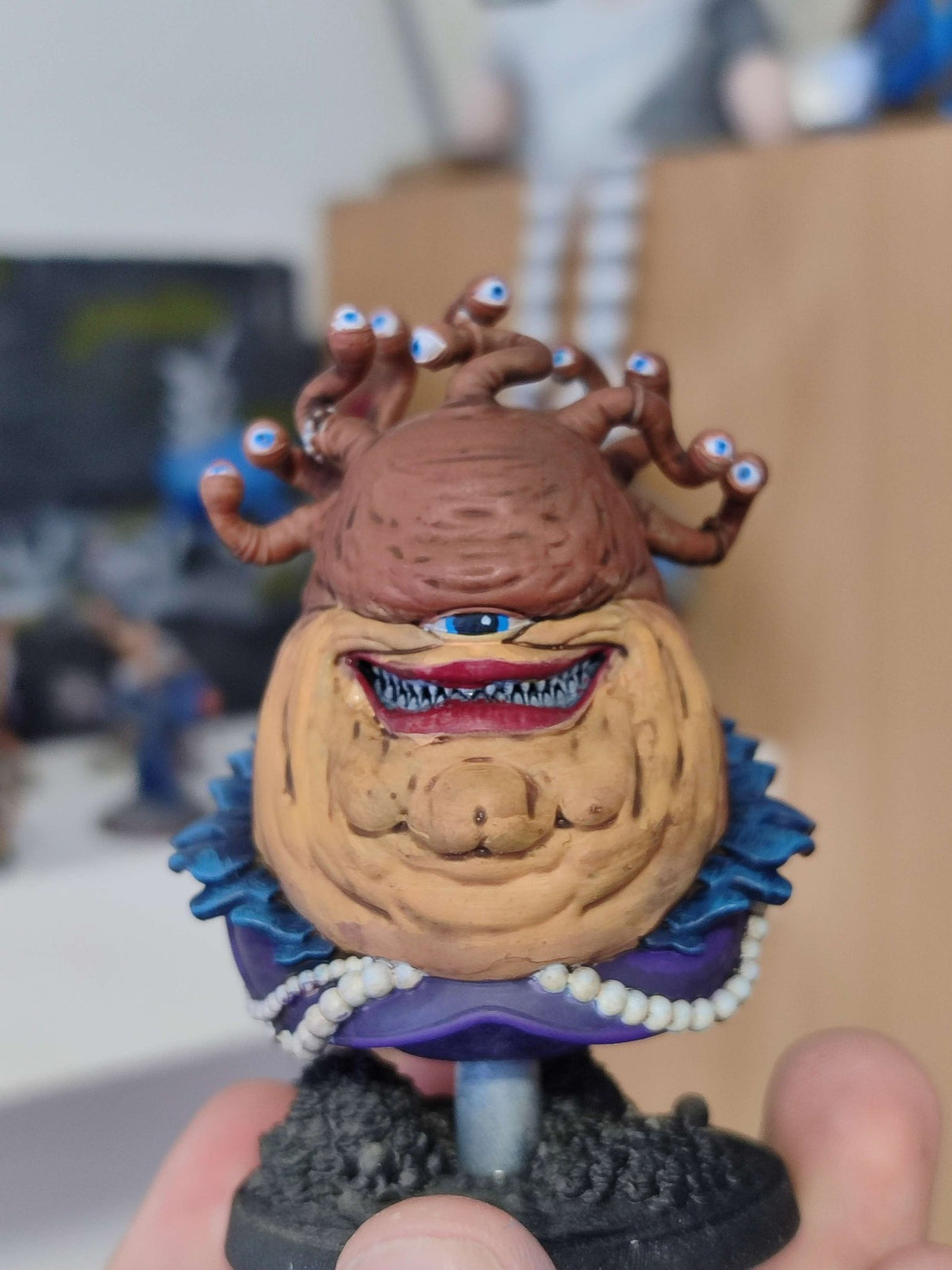 Brunhildax, Duchess of Doom Beholder Miniature - Mini Megastore
