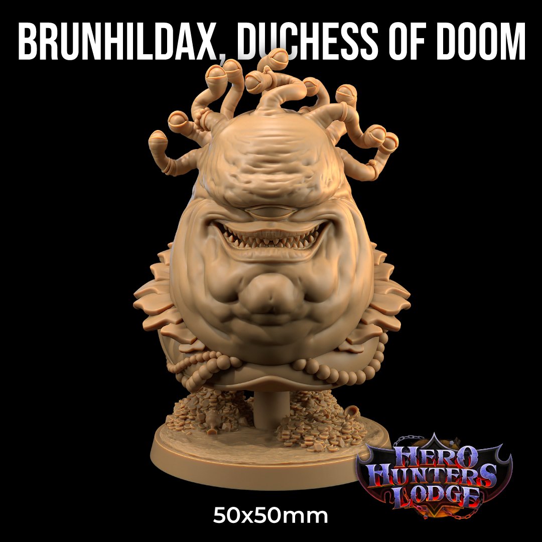 Brunhildax, Duchess of Doom Beholder Miniature - Mini Megastore