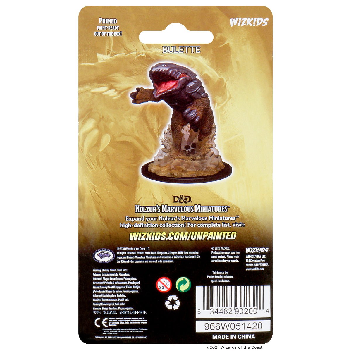 Bulette: Nolzur's Marvelous Miniatures - Mini Megastore