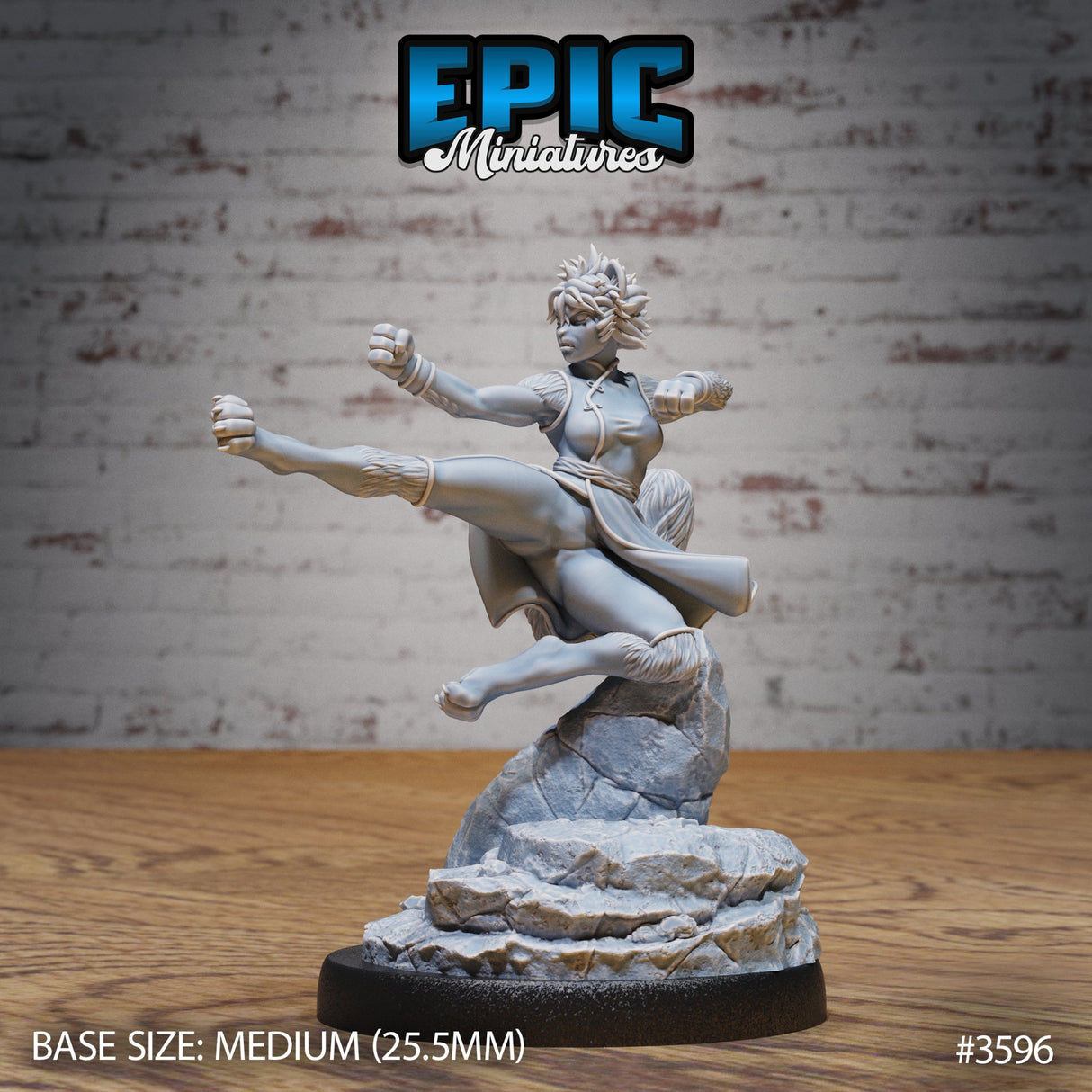 Cat Girl Monk Miniature - Mini Megastore