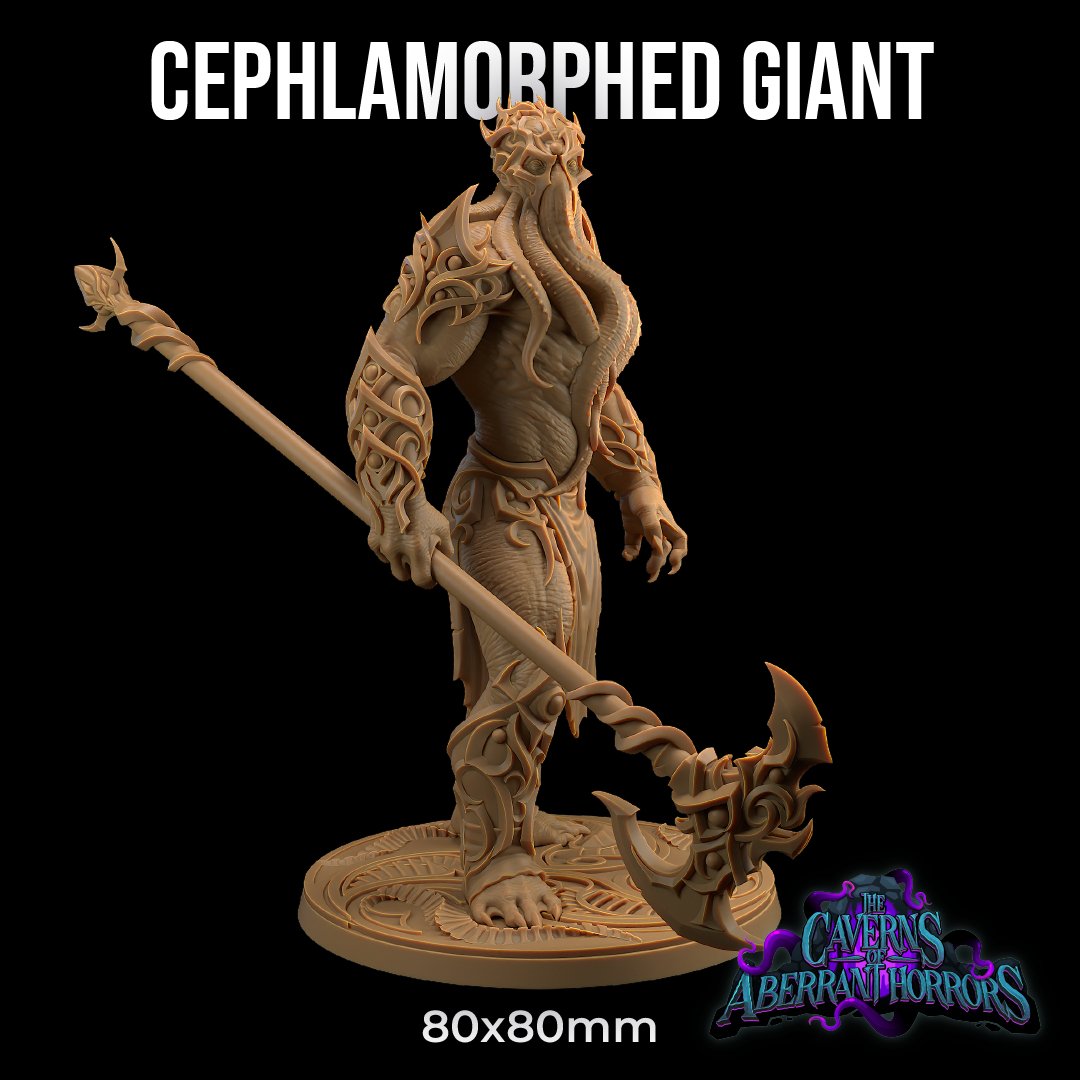 Cephlamorphed / Mind Flayer Giant Miniature - Mini Megastore
