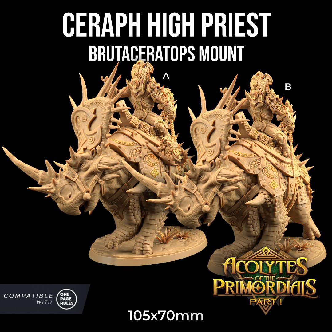 Cereph High Priest Miniatures - Mini Megastore