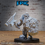Champion Dwarf - Fighter / Paladin Miniature - Mini Megastore