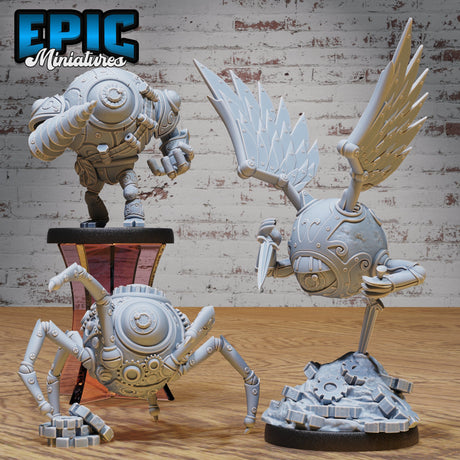 Clockwork Mono Drone / modron Miniatures - Mini Megastore