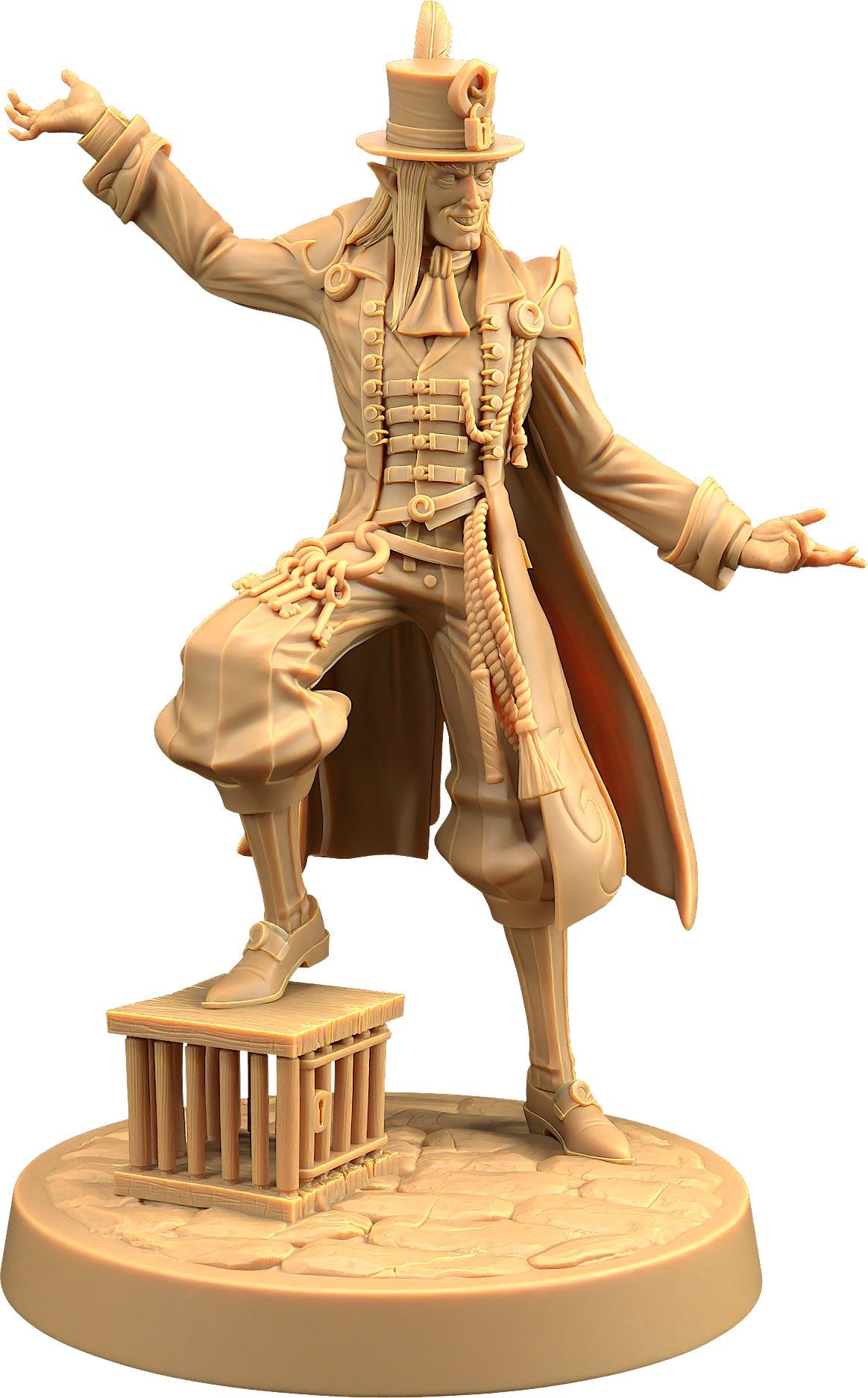 Copperlock - elf circus director miniature - Mini Megastore