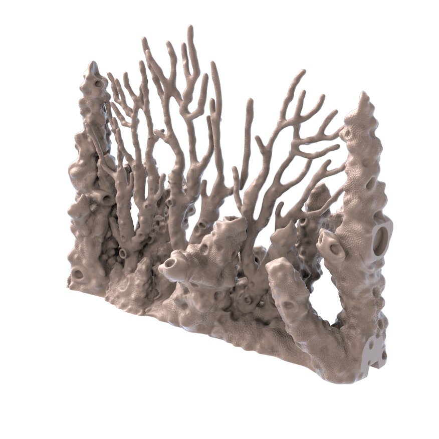 coral walls Landscape Scatter - Mini Megastore