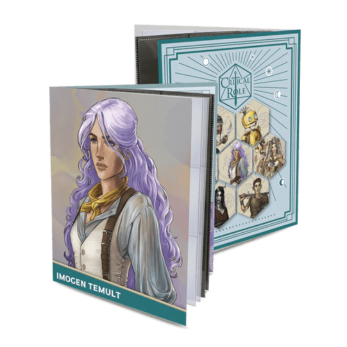 Critical Role Bells Hells Imogen Temult RPG Folio with Stickers - Mini Megastore