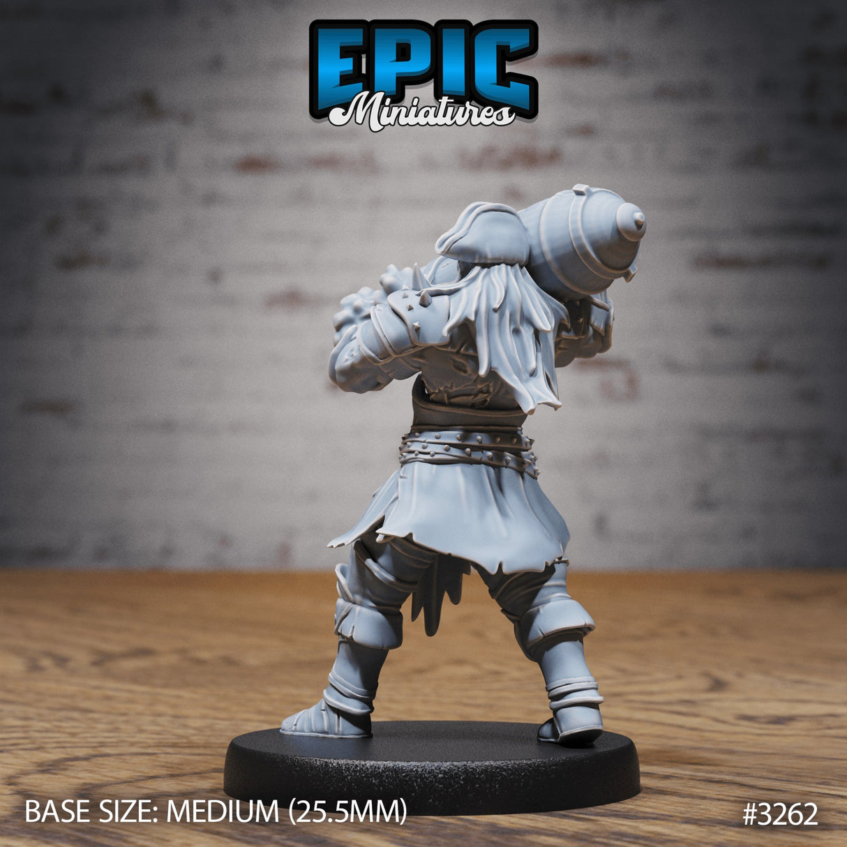Cursed Captain Miniature - Mini Megastore