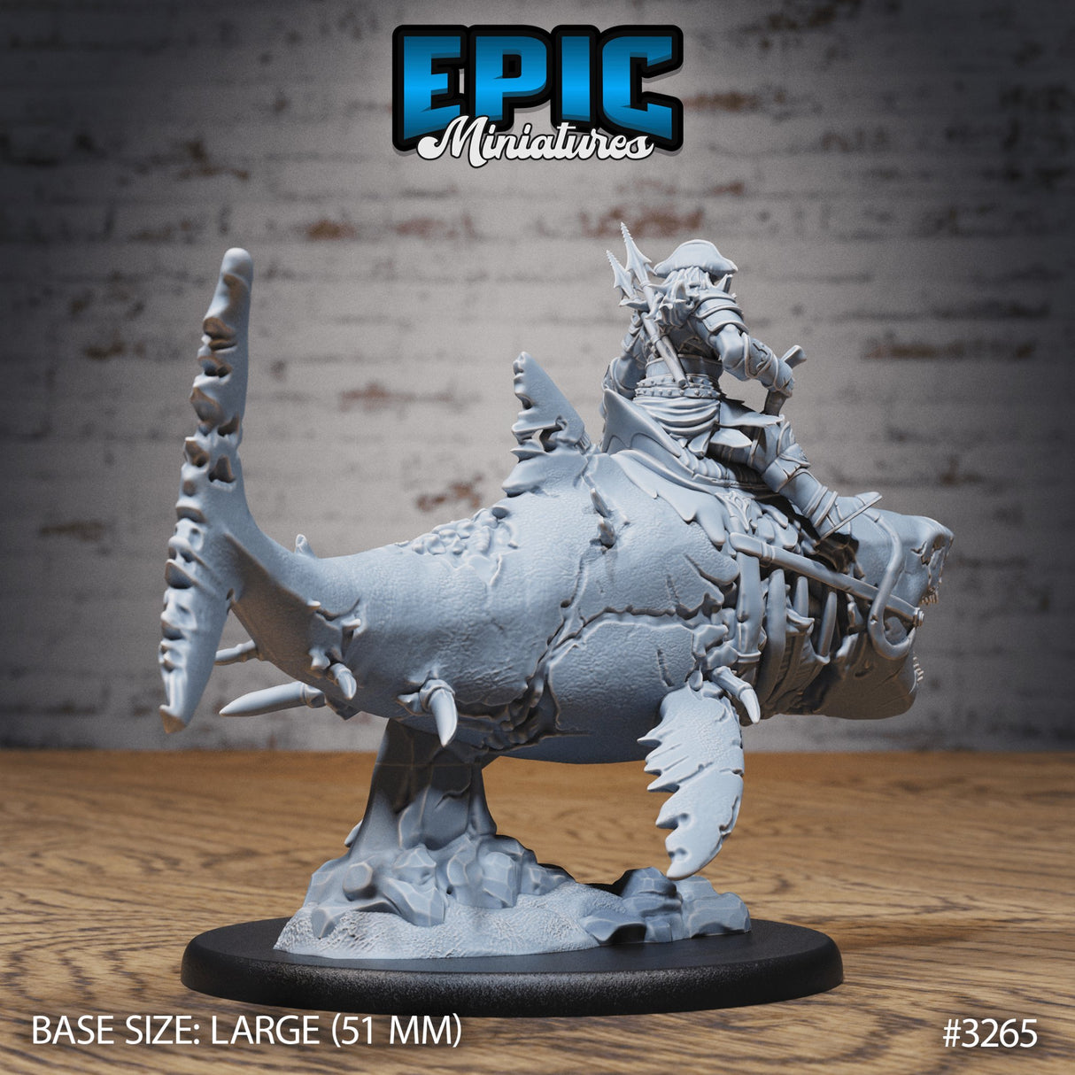 Cursed Captain Mount Miniature - Mini Megastore
