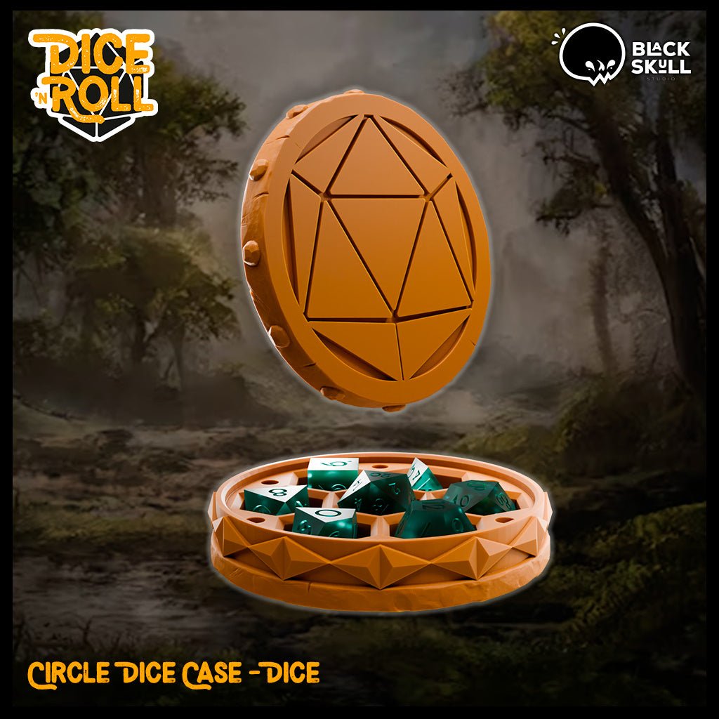 Custom 3D printed Class Dice Box - Mini Megastore