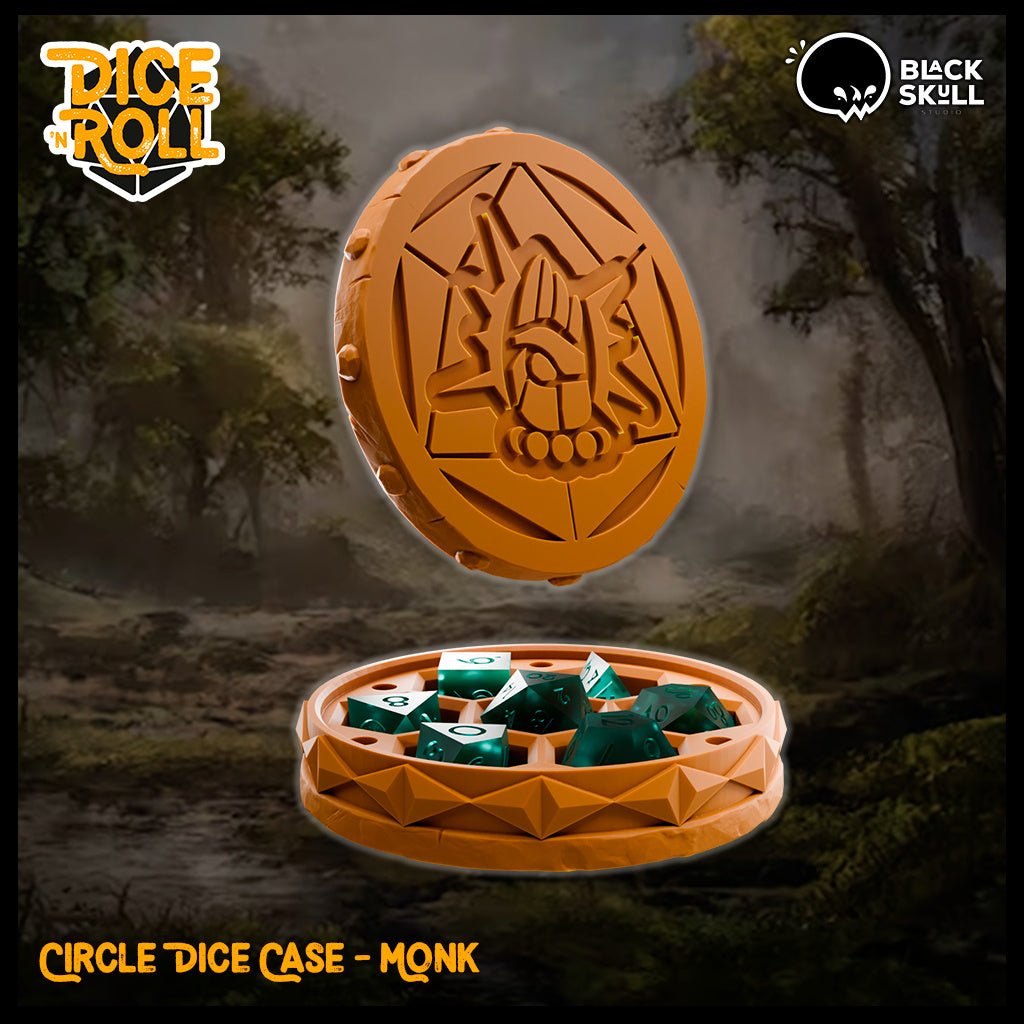 Custom 3D printed Class Dice Box - Mini Megastore