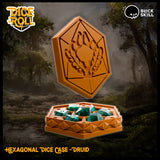 Custom 3D printed Class Dice Box - Mini Megastore