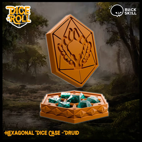 Custom 3D printed Class Dice Box - Mini Megastore